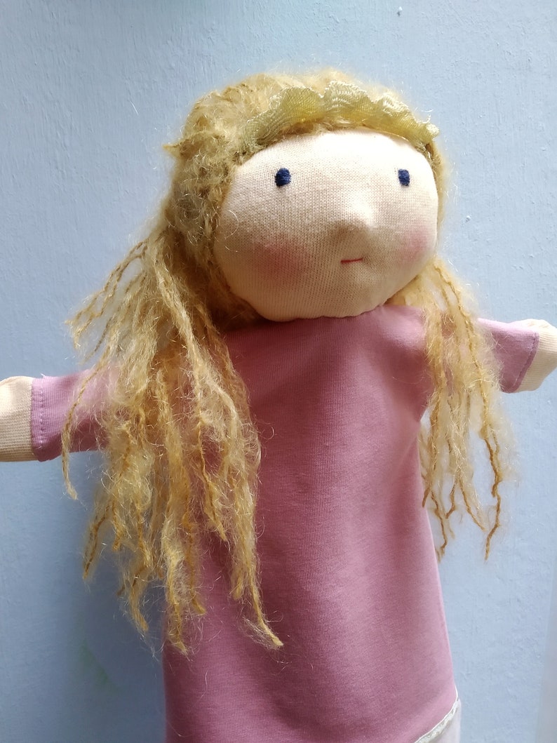 Handpuppe Prinzessin 30 cm Waldorfart | Etsy