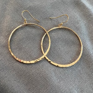 Gold Hoop Earrings