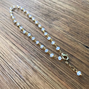 Opal Anklet
