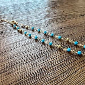 Turquoise Anklet