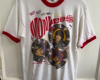 80s Monkees 20th Anniversary Celebration Tour 1986 Concert T