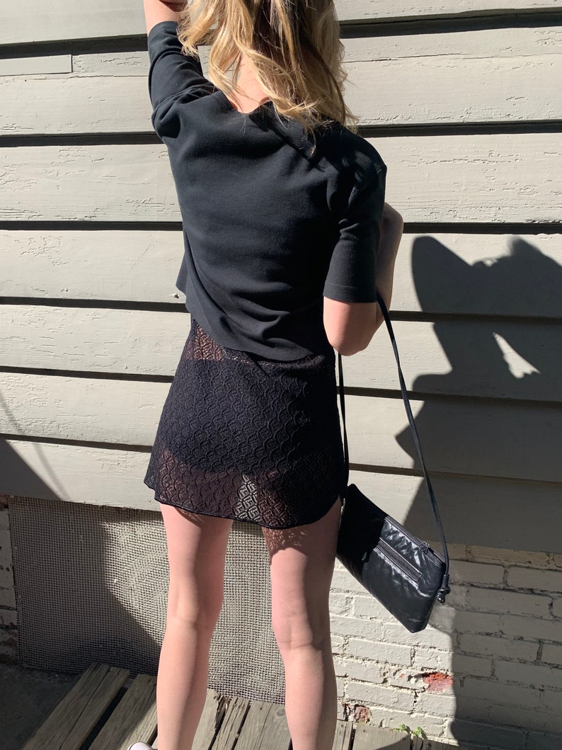 90s black spaghetti strap dress