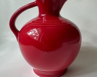 Jarra abierta Vintage Fiesta HLC Homer Loughlin color rojo escarlata
