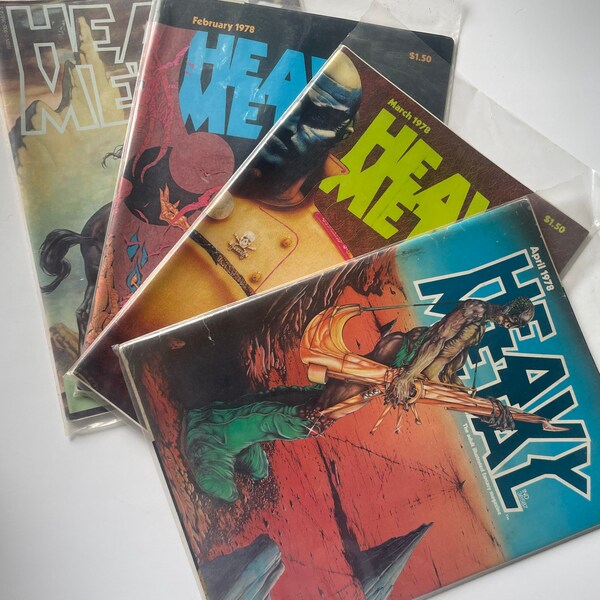 Heavy Metal Magazines For Sale