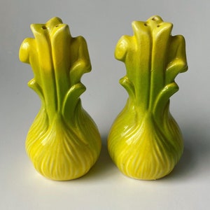 Vintage Ceramic Corn Salt & Pepper Shakers