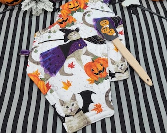 Support de pot cercueil Witch Cats – Déco cuisine d'Halloween
