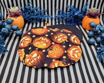 Porte-pot citrouille Jack-o-Lantern – Déco cuisine d'Halloween