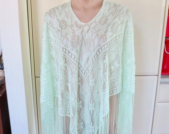 Poncho shawl | Etsy