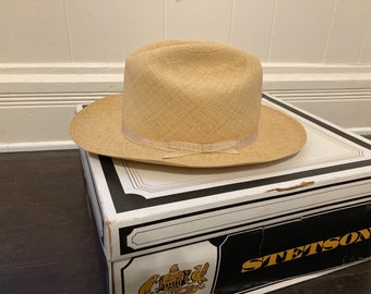 panama hat box