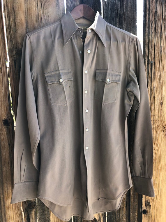 1940s sun sun custom gabardine pearl snap western