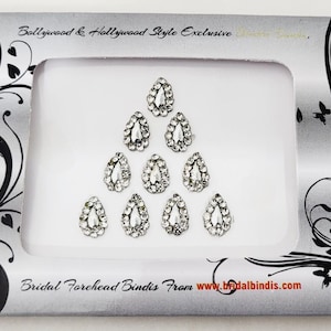 Bindi Face Jewels & embellished self adhesive Forehead jewelry Head Designer bindis Makeup Jewels