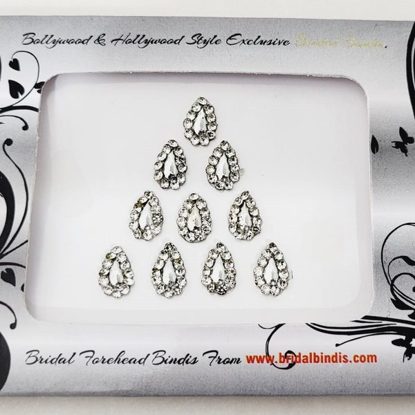 Bindi Face Jewels & embellished self adhesive Forehead jewelry Head Designer bindis Makeup Jewels