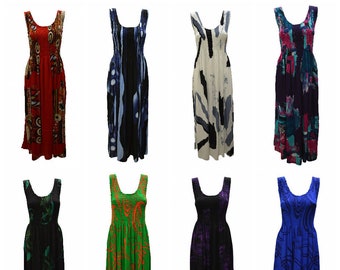 different types of sleeveless dresses