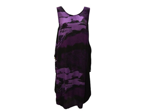 Womens Plus size Dress Abstract Print Funky Bubble Pocket Maxi Free size up to 24 P14