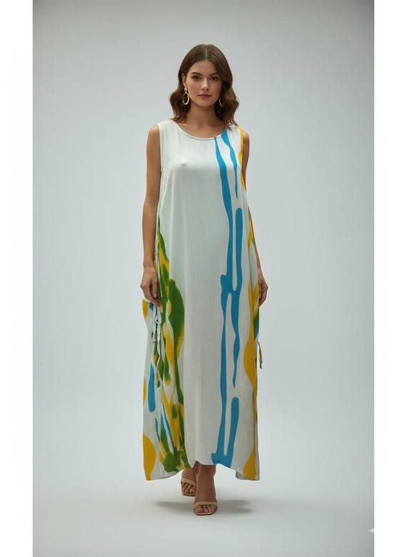 banana republic cascade silk maxi dress Sunny Floral Cascade Strapless Maxi Dress – Micas