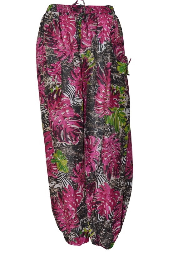 Freesize Lightweight cotton baggy boho hippie pattern festival harem pants up to size 24