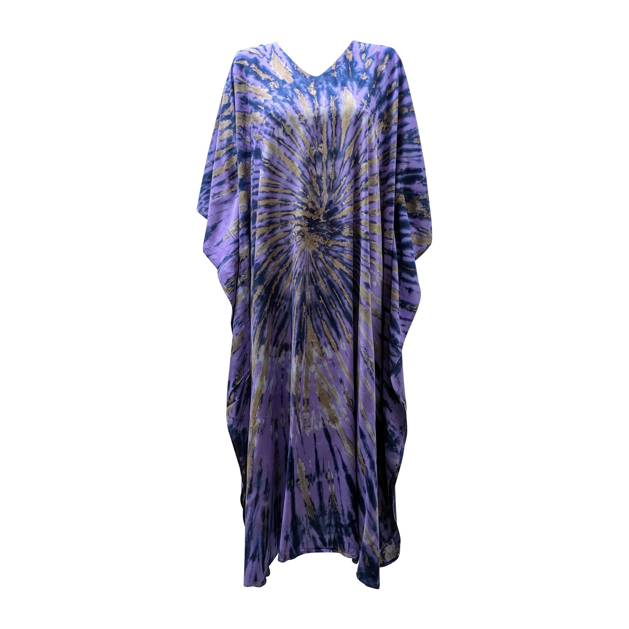Tie Dye Beach Dress - Etsy UK