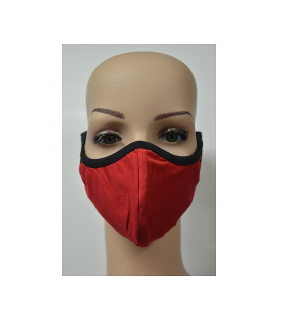 Handmade Organic Cotton Recycled Reusable Face Masks Sustainable Fabric Reversible Covering Below Cost C2