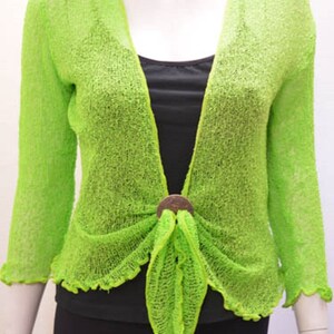 lime green cardigan plus size