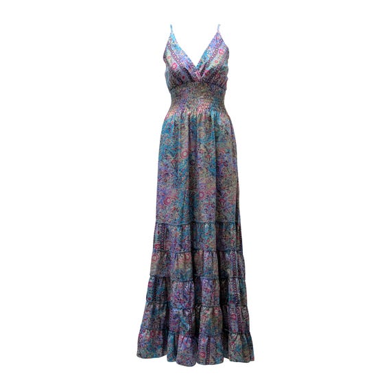 knee length dresses for ladies Olivia Maxi Dress — Cinnamon Chiffon Maxi main image 1