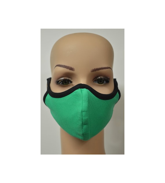 Handmade Organic Cotton Recycled Reusable Face Masks Sustainable Fabric Reversible Covering Below Cost C5
