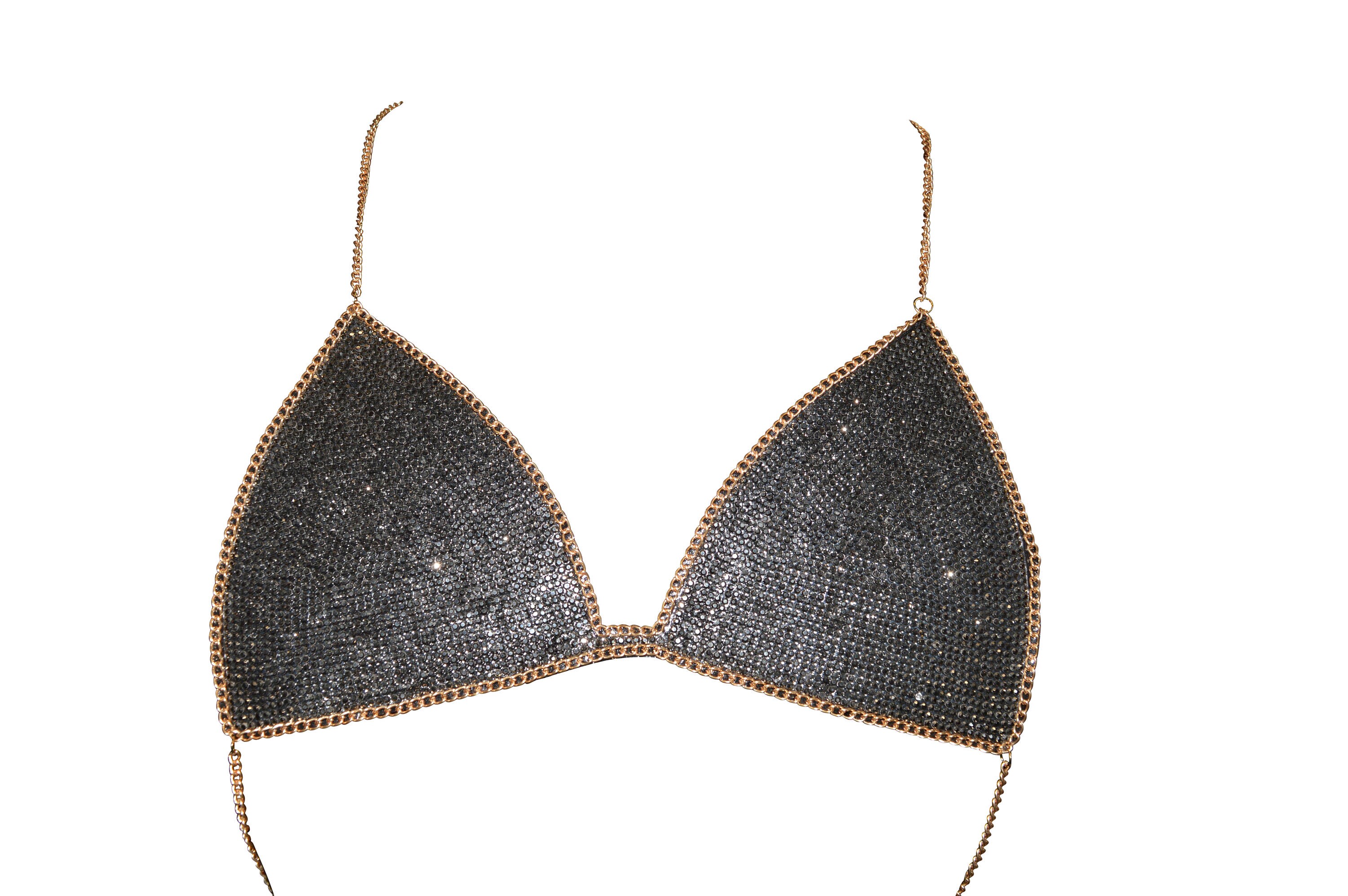 diamonte bralette
