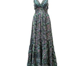 chinese dress ladies Love Kuza Tie-Shoulder Boho Maxi Dress Black / Large (12-14)