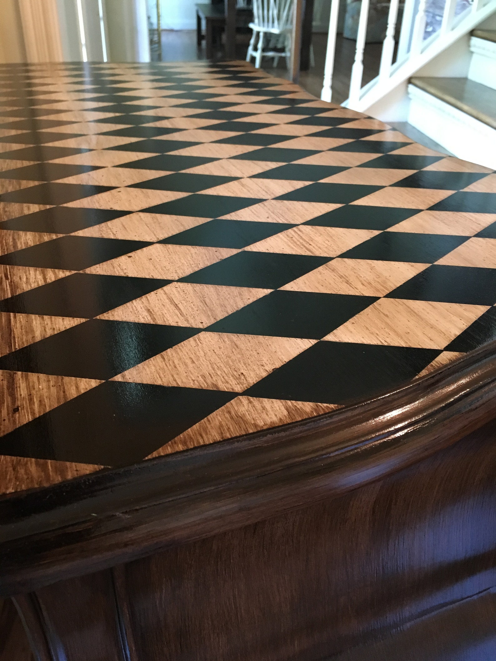 Monogrammed Dresser Chest of Drawers Whimsical Furniture Etsy