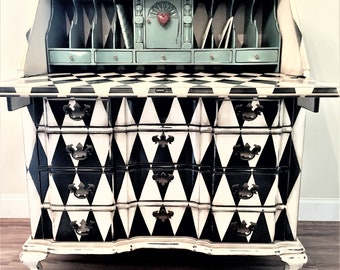 Harlequin Secretary Desk