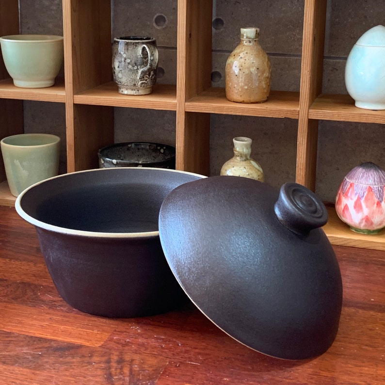 Ceramic Bread Pot Etsy