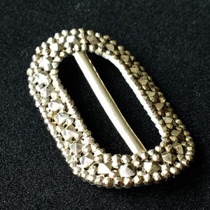 CUT STEEL BUCKLE, georgian shoe buckle, regency buckle, regency cut steel, georgian cut steel, antique shoe buckle