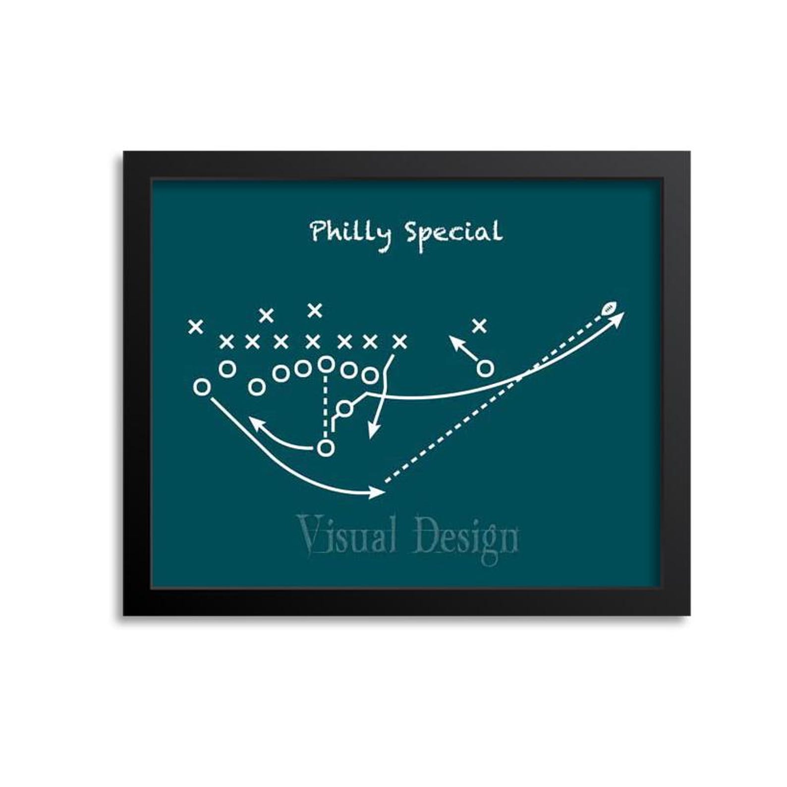 Philly Special Football Play Wall Art