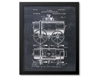 Beer Patent Print, Beer Art Print, Beer Patent Poster, Means for Transporting Beer, Beer Art, Beer Decor, Bar, Beer Wall Art