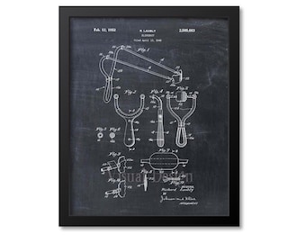 Slingshot Patent Print Wall Art