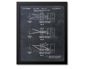 Aperture Coded Camera Patent Print