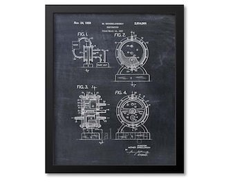 Patent Print of a Respirator, Patent Art Print, Patent Poster, Doctor Office, Nurse Gift, Medical Student, Doctor Gift, Pulmonary