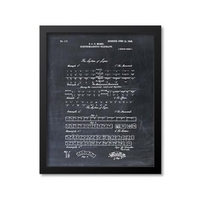 Morse Code Patent Print 1848