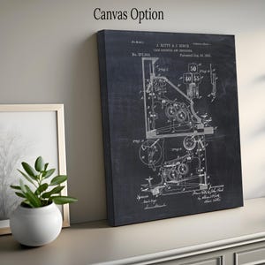 Cash Register Patent Print Wall Art Accountant Gift - Etsy