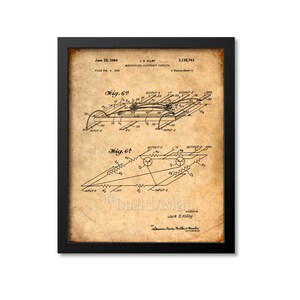 May include: Framed vintage patent print of a miniaturized electronic circuit, dated June 23, 1964. The print features detailed diagrams with labels like "INPUT" and "OUTPUT," and the inventor's name, Jack S. Kilby. The print is in a black frame.