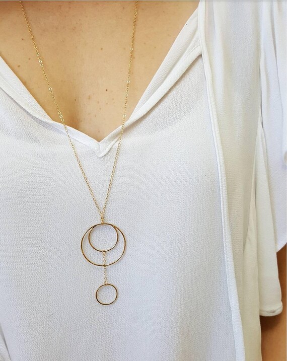 Big Circle Necklace, Beth Jewelry