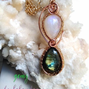 Labradorite & Moonstone