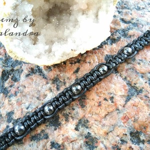 Money Bracelet &quot;Hematite &quot;
