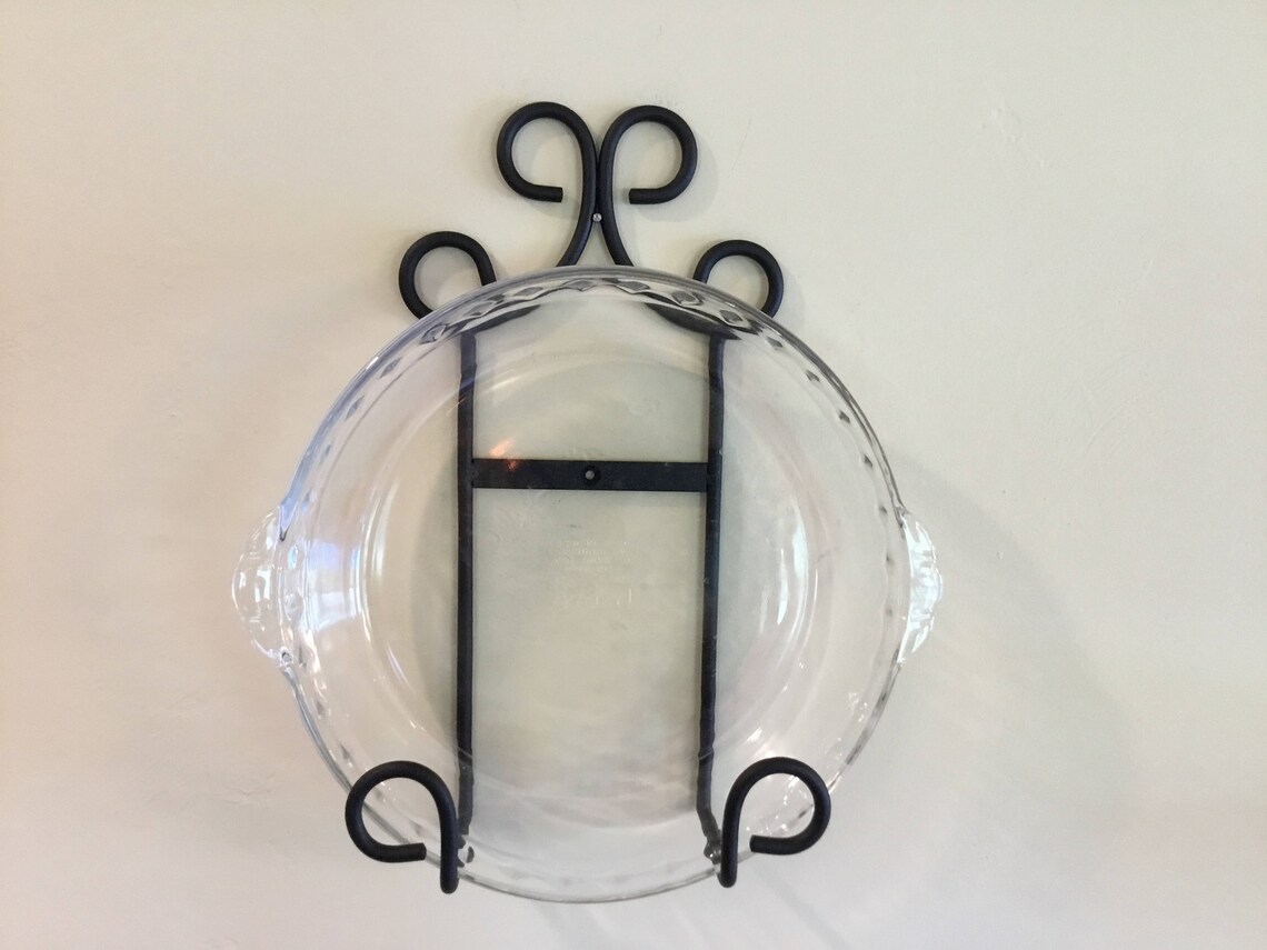 Hanging Pie Plate Rack Pie Tin Holder Pie Dish Display Pie Etsy