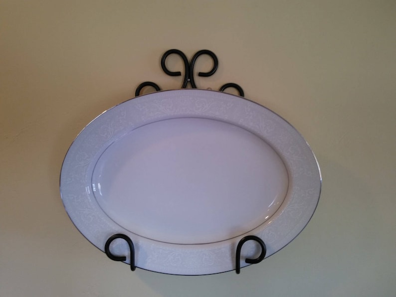 Metal dinner plate rack dinner plate holder dinner plate Etsy
