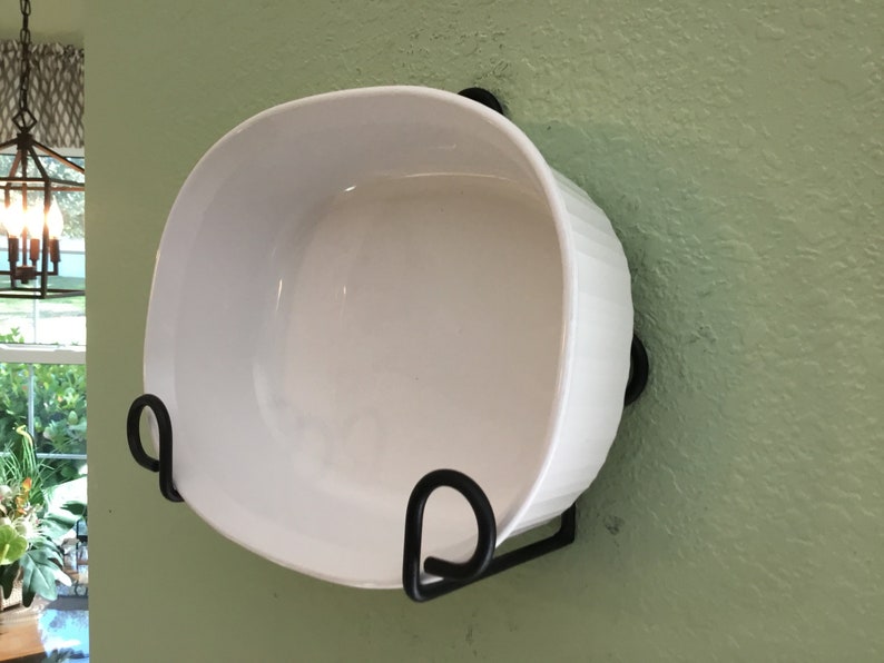 Large Bowl Hanger Wall Mounted for a Bowl or Baking Dish With Etsy
