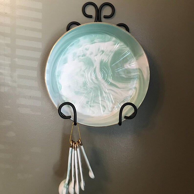 Hanging pie plate rack pie tin holder pie dish display pie Etsy