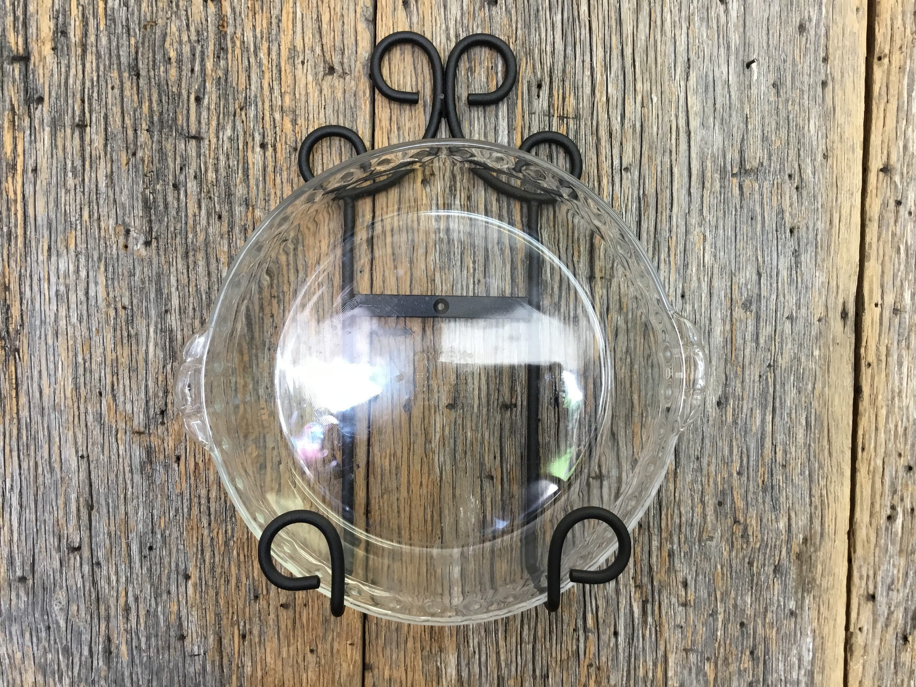 Hanging pie plate rack pie tin holder pie dish display pie Etsy