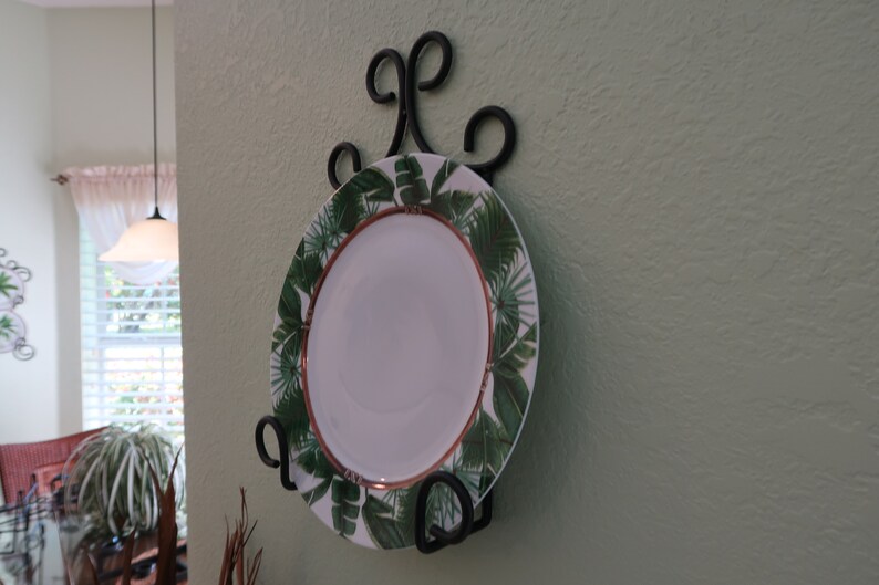 Metal dinner plate rack dinner plate holder dinner plate Etsy