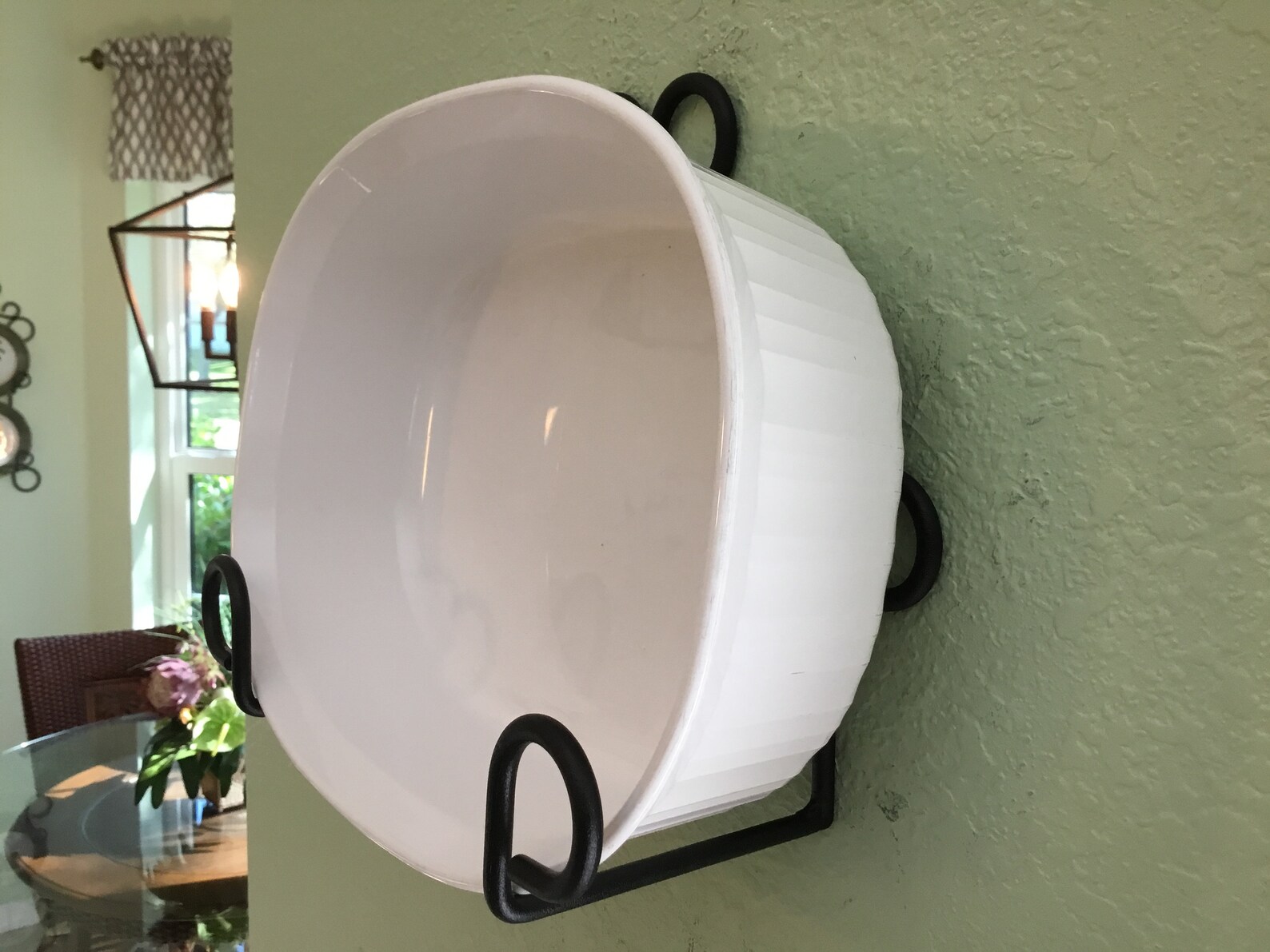 Large bowl hanger wall mounted for a bowl or baking dish with Etsy