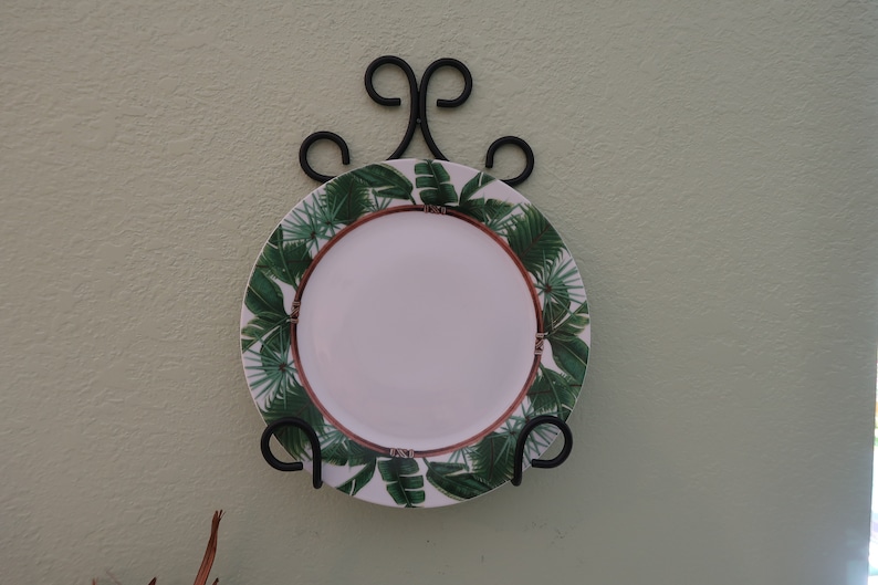Metal dinner plate rack dinner plate holder dinner plate Etsy